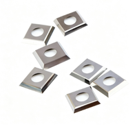 Plaquettes carrées indexables en carbure YINGBA, 4 tranchants, lames de rechange pour fraiseuse CNC et outils de fraisage du bois – Vente directe usine