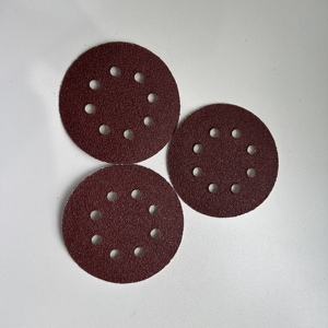 5 Zoll 8 Löcher Aluminium oxid Schleifpapier Körnung 40 Schleif scheibe zum Polieren von Holz Metall - Product Image 4