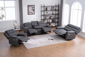 Ensemble de fauteuils inclinables combinés 3+2+1 places, mobilier de salon moderne et luxueux, modèle 1059, vente chaude, direct usine - Product Image 3