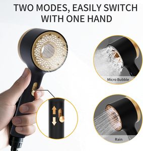 Hot Selling Bathroom High Pressure Water Saving Massage Function Handheld <b>Shower</b> Head with Adjustable Water Pressure - Product Image 4