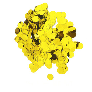 Eco Friendly 1.5cm biodegradabile matrimonio metallico <span class=keywords><strong>coriandoli</strong></span> carta velina genere rivela push pop Push Pop Confetti - Product Image 6