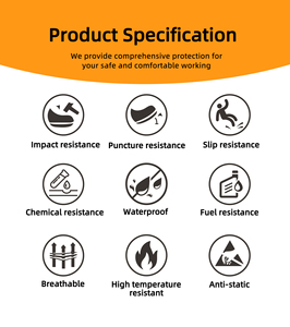 Chaussures <span class=keywords><strong>de</strong></span> sécurité industrielles en cuir véritable avec embout en acier, anti-perforation, bottes <span class=keywords><strong>de</strong></span> travail décontractées, chaussures <span class=keywords><strong>de</strong></span> sécurité professionnelles pour hommes - Product Image 3