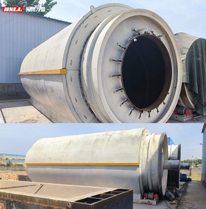 Năng suất cao tuyệt vời hội thảo chuyển đổi chất thải lốp xe để tinh chế dầu nhiên liệu hàng loạt thiết bị nhiệt phân - Product Image 5