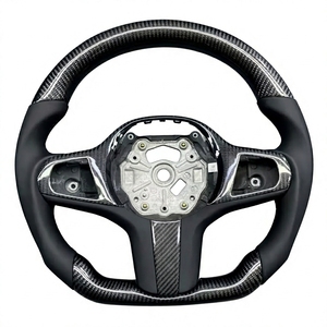 Volante in Fibra di Carbonio con Display LED e Pulsanti M1 M2 per BM/W G20 G30 G80 G82 2019-2024 <span class=keywords><strong>M</strong></span> Performance <span class=keywords><strong>Racing</strong></span> - Product Image 2