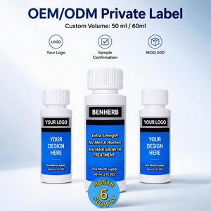 5% Biotin Haarwuchs-Lösung 60ml USP-Formel für Männer Kopfhautpflege-Serum - Product Image 2