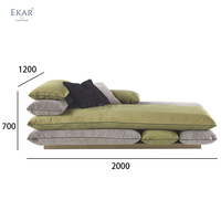Canapé moderne de luxe-Canapé modulaire en velours pelucheux pour intérieurs élégants ensembles de canapés de salon; canapé de luxe