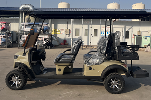 WELIFTRICH 6 Seater Customized 7.5KW AC Motor Lithium Ion Battery 30mph Lifted Off Road Electric <b>Golf</b> <b>Carts</b> - Product Image 4