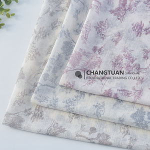 <span class=keywords><strong>Tissu</strong></span> en Chiffon Imprimé à la Feuille d'Argent pour Robe Femme, <span class=keywords><strong>Tissu</strong></span> Toile de <span class=keywords><strong>Jouy</strong></span> - Product Image 6