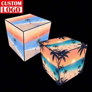 Caja de Luz LED Portátil Moderna con Marco de Aluminio, Impermeable, de 100 cm, Tamaño Personalizado - Product Image 1