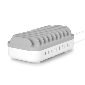 Estación de Carga USB <span class=keywords><strong>Tipo</strong></span> <span class=keywords><strong>C</strong></span> de 10 Puertos para Teléfono Celular, Carga Rápida Universal para el Hogar y Público, 120 W - Product Image 2