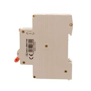 Interruttore Differenziale RCBO AC 230V IP20 IEC61009-1 per Aree Umide, Tipo C6A, Curva C, 1P+N 1M 6000A 10mA - Product Image 4