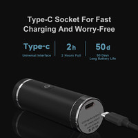 Mini rasoir électrique rotatif pour femmes de haute qualité, rose, rechargeable par USB, étanche, pour un usage domestique, en camping-car, à l'hôtel