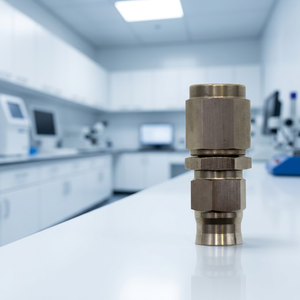 ข้อต่อสายไฮดรอลิกสแตนเลสแบบกลึง CNC ตามสั่ง ข้อต่อเร็วแบบหกเหลี่ยม ผลิตโดยโรงงาน OEM ODM ในเวียดนาม - Product Image 1