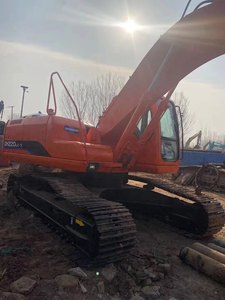 Doosan-excavadora usada original de Corea, equipo de construcción de DH220LC-7, excavadora sobre orugas - Product Image 3