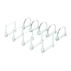Verrous de sécurité carrés de type D pour remorque, 6x70mm, 10 pièces, pour fixations de camion - Product Image 3