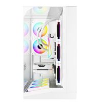 Steel Mid-tower Vertical ATX Sea View Room Game Case Desktop Computer Host Panoramic Sunroof Side 240 Water Cooling