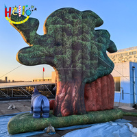 Decoración de escenario publicidad Fondo globo jirafa cebra hipopótamo animal Safari africano patio inflable signo