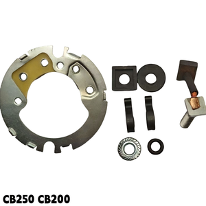 Kit de réparation de balais de carbone pour moto <span class=keywords><strong>Honda</strong></span> CB250 CB200, support de balais de carbone CB250, balais de carbone - Product Image 2
