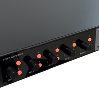 DEKEN DTA-2300 WiFi fond musique DSP système mélangeur amplificateur multifonction BT Commercial numérique WiFi amplificateur de puissance