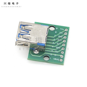 <b>Usb</b> 3.0 Female Header To DIP Conversion Board 2.54mm Through Hole Signal Conversion Module For PcB Interface <b>Extension</b> - Product Image 3