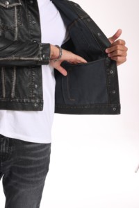 Tissu de mode pour hommes prix usine 2023 vestes en PU 100% pour hommes vestes de haute qualité pour hommes - Product Image 6