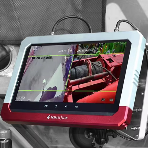 Crane Hook Camera System 1080P Waterproof Wireless Hook Camera System for Tower/Mobile Crane