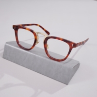 Monture de lunettes vintage en acétate à rivets, épaisses et carrées, pour hommes et femmes, plusieurs couleurs en stock, OEM ODM
