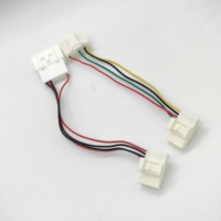 6098-5622 AMP1452349-1 Flry Arnés de Cables Automotrices de 10 Pines, Conector Macho y Hembra