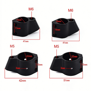 Connecteur de train d'atterrissage en alliage d'aluminium RJXHOBBY RJX 16/18/20/25 mm, support de fixation pour réservoir chimique pour drone agricole - Product Image 4