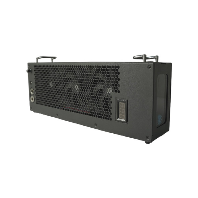 OCOCOO External Integrated Water Cooling Kit with 360mm Radiator & Digital Temp Display for AI Workstation Medical Laser Cooling