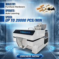 Compteur visuel VisCount VST-1 pour vis de meubles, attaches, clips en plastique, connecteurs, broches – Machine de comptage et d'emballage par vision