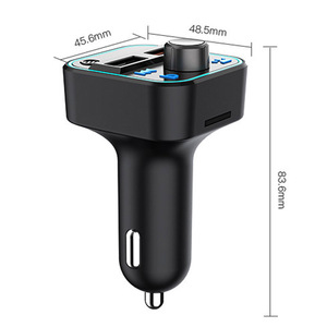 <span class=keywords><strong>Voiture</strong></span> LED BT5.0 QC3.0, une touche basse double <span class=keywords><strong>USB</strong></span> Bluetooth Kit mains libres chargeur <span class=keywords><strong>transmetteur</strong></span> <span class=keywords><strong>FM</strong></span> <span class=keywords><strong>voiture</strong></span> lecteur Mp3 <span class=keywords><strong>voiture</strong></span> mp3 - Product Image 5