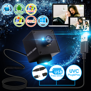 ELP HD IMX415 울트라 HD 3840*2160 30FPS 4k 자동 초점 USB 카메라 생체 인식 스캔을위한 왜곡 렌즈가없는 라즈베리 파이 - Product Image 6