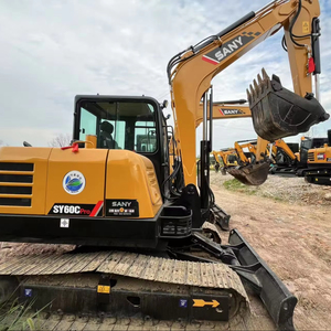 SY60C รถขุดขนาดเล็ก60C มือสอง Sany 60 75 95ของแท้100% - Product Image 1