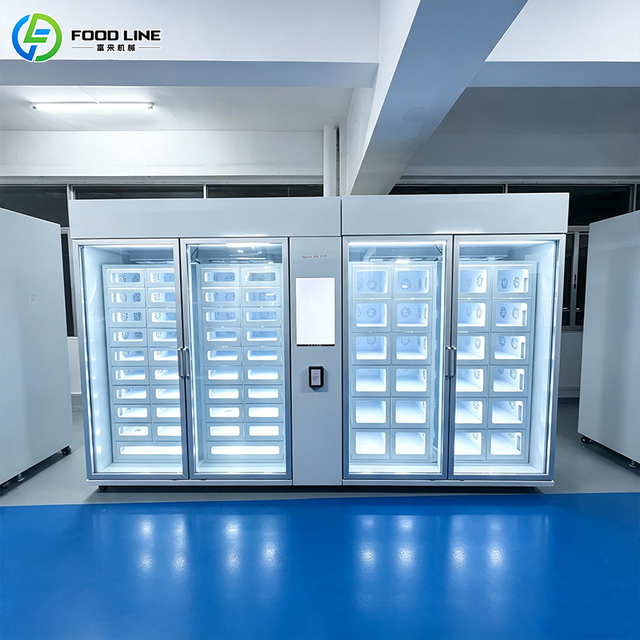 Support Cash Coin Card Mobile Payment Mode Smart Locker Vending Machine