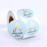 Autocollants personnalisés avec logo en feuille d'or, impression personnalisée, autocollant découpé sur mesure pour l'emballage