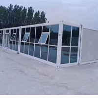 20FT 40FT Mini Conteneur Maison Préfabriquée Conteneur Portable Maisons Modulaires Préfabriquées en Acier