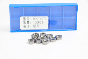Inserto Redondo de Carburo RPGT10T3 para Aluminio, para la Industria Electrónica 3C de EE. UU., Inserto de Fresado CNC de Alto Acabado con Borde de Espejo - Product Image 5