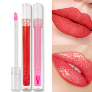 Logo personnalisé cosmétiques maquillage végétalien brillant à lèvres vendeur clair brillant à lèvres de marque privée brillant à paillettes - Product Image 4