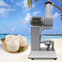 Décortiqueuse de noix de coco compacte pour les petites entreprises à domicile, portable et peu exigeante en entretien