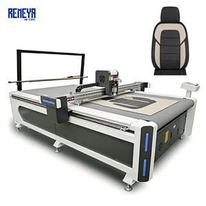 เครื่องตัดซีเอ็นซีอัตโนมัติความแม่นยำสูง REMEYA พร้อมระบบควบคุม PLC ระบบป้อนอัตโนมัติ และใบมีดสั่นสะเทือน สำหรับงานตกแต่งภายในรถยนต์ - Product Image 1