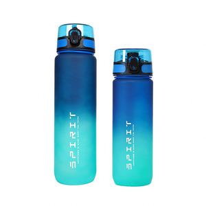 Bouteille d'eau en plastique portable et populaire, 100 % étanche, avec paille, pour hommes et femmes, idéale pour la gym et le sport – Articles promotionnels - Product Image 3