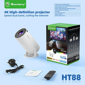 โปรเจคเตอร์ HT88 Mini Stand 2k วิดีโอไร้สาย Wifi โฮม LED พกพา ฉายภาพ Full HD ระบบสมาร์ทมิเรอร์สกรีน - Product Image 3