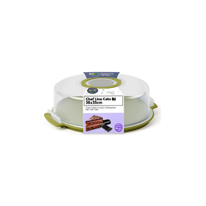 Porta torta (38x33cm) Cake & Go Bassa CHEF LINE Verde 065851257 - Product Image 2