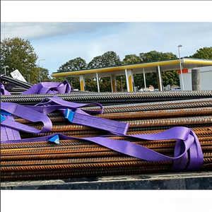 Eslinga Plana <span class=keywords><strong>Iberia</strong></span> Endless <span class=keywords><strong>de</strong></span> Un Solo Uso, Certificación EN1492-1 CE, 250kg 500kg 750kg 1000kg 2000kg, Poliéster, Logotipo Personalizado, DDP PT ES - Product Image 3
