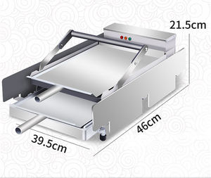 <span class=keywords><strong>Hamburger</strong></span> commercial petit pain grille-pain <span class=keywords><strong>hamburger</strong></span> électrique Machine <span class=keywords><strong>hamburger</strong></span> faisant l'équipement - Product Image 2