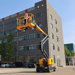 Nacelle télescopique automotrice à carburant Diesel automatique nouvel équipement de construction de bâtiments Lifter <span class=keywords><strong>Boom</strong></span> <span class=keywords><strong>Lift</strong></span> Joystick - Product Image 1