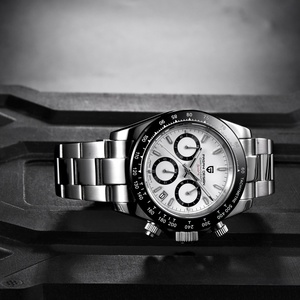 PAGANI DESIGN 1644 Montre à quartz pour homme de haute qualité, chronographe, étanche, montre-bracelet, montre homme - Product Image 6