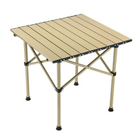 Table de camping Table d'extérieur Table pliante et ensemble de chaises Compact ultraléger léger Portable robuste en alliage d'aluminium