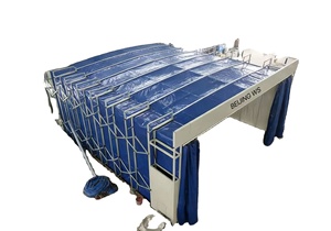 <span class=keywords><strong>Cabine</strong></span> <span class=keywords><strong>de</strong></span> <span class=keywords><strong>peinture</strong></span> télescopique pour préparation et suivi <span class=keywords><strong>de</strong></span> la <span class=keywords><strong>peinture</strong></span>, puissance 14 kW, tension 380 V, avec pré-filtre et pulvérisation au plafond - Product Image 4